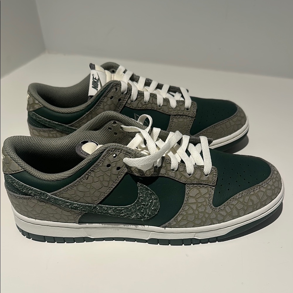 Nike Dunk Low Premium “Urban Landscape 2.0” Men's Green and Gray Sneakers